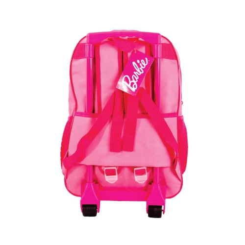 BARBIE PINK KIDS TROLLEY/BACKPACK