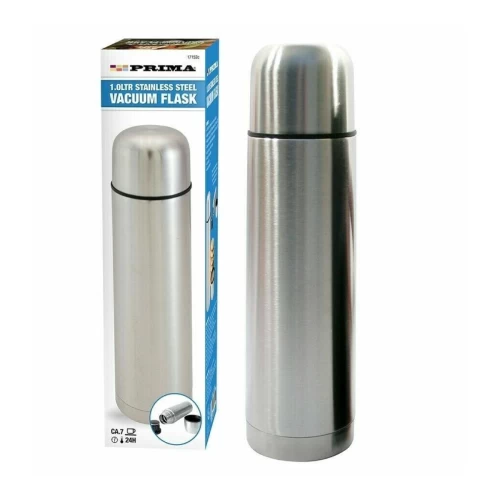 1L Stainless Steel Flask for Hot and Cold - Vacuum Bottle.