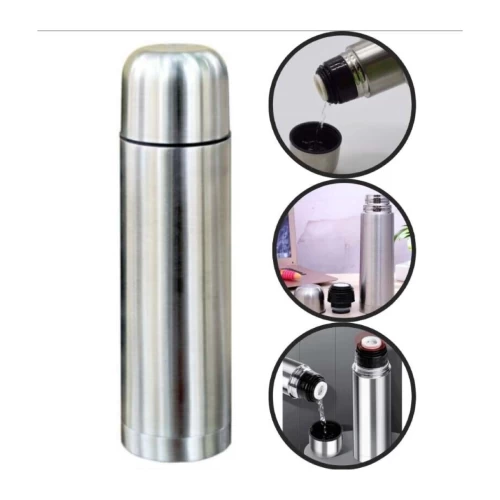 1L Stainless Steel Flask for Hot and Cold - Vacuum Bottle.