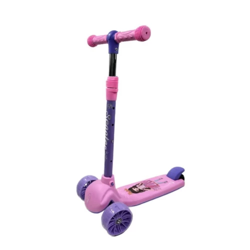 Children′s Scooters Flash Wheels Three Speed Adjustment Baby Toy