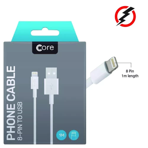 Core Quality USB Charger Sync Wire Cable Lead for iPhone 11 XR XS 8 7 6 iPad AIR