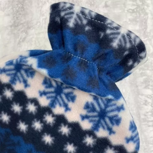 2L Hot Water Bottle with Fleece Cover