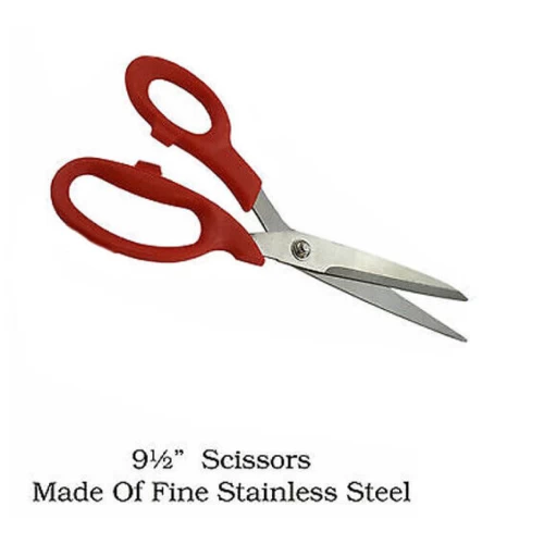 24cm (9.5"") Tailoring Scissors - Red