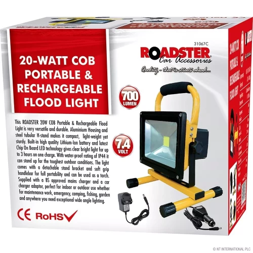 20w COB LED Rechargeable Flood / Worklight