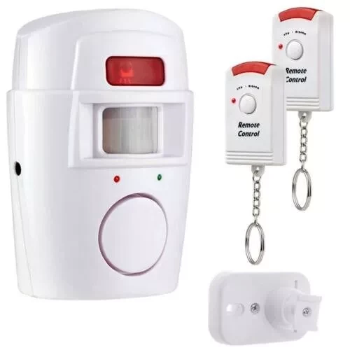 Motion Sensor Alarm with Remote Control