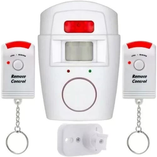 Motion Sensor Alarm with Remote Control