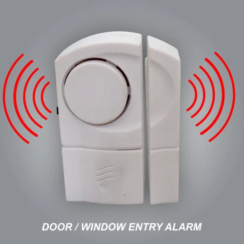 2 Wireless Door & Window Entry Alarm