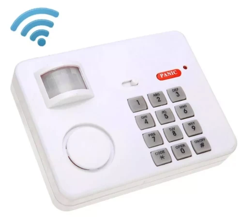 PIR Motion Sensor Alarm with Security Code