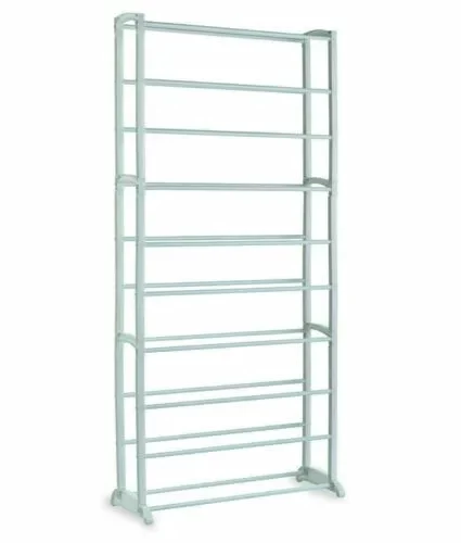 STRONG 10 Tier 40 Pair Shoe Rack Stand Storage Organiser Shelf Free Standing