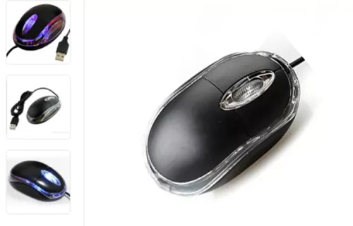 Wired USB Optical Mouse