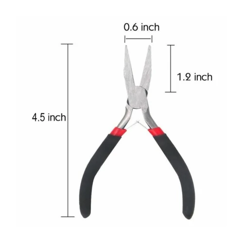 4.5"" (11.5cm) Mini Flat Nose Plier