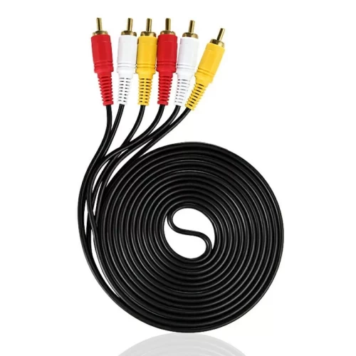 3RCA Male to Plug Cable 3m RCA