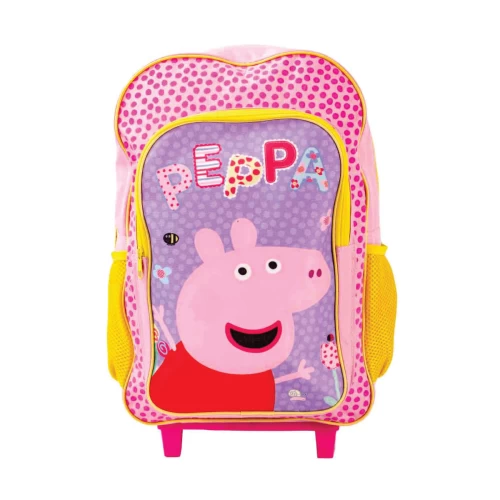 PEPPA DELUXE KIDS TROLLEY & BACKPACK