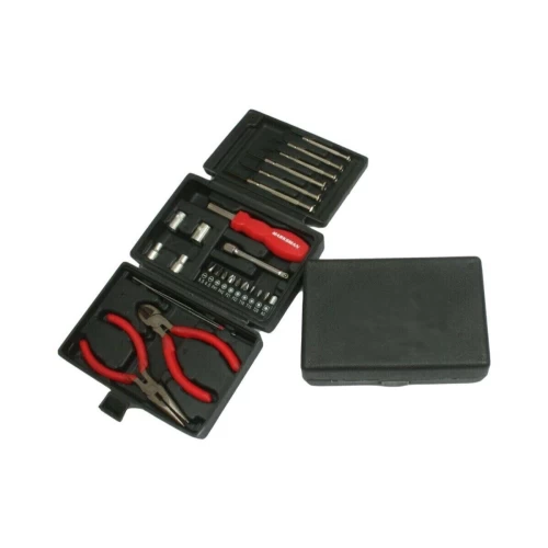 26 pcs Mini Tool Kit Electrical Precision Screwdrivers Pliers Set Handy in case