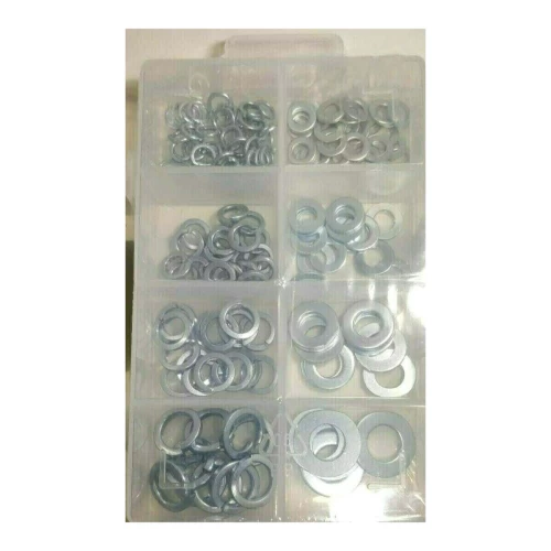 155pc Flat and Spring Washers