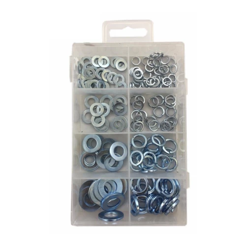 155pc Flat and Spring Washers