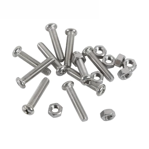 100pc Nuts & Machine Screws Assortment