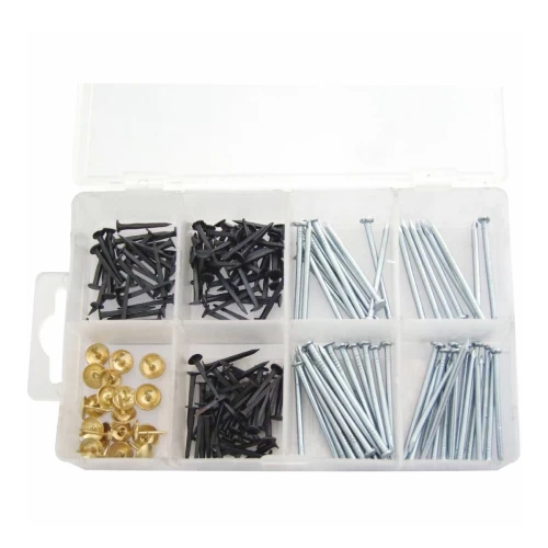 300pc Nails and Carpet Tacks Assortment