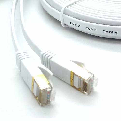 RJ45 Cat7 Ethernet Network LAN Cable Gold Plated 10m