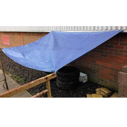 18' x 12' Blue Tarpaulins - 5.4m x 3.6m