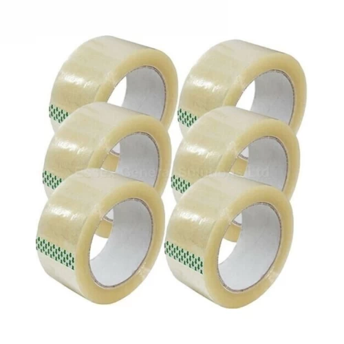 6 Roll Clear Packing Tape 48mm x 66m