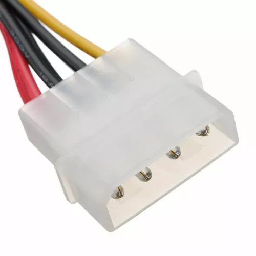 Molex IDE to SATA Power Adaptor Cable 4 pin to 15 pin For HDD DVD SATA Drives UK