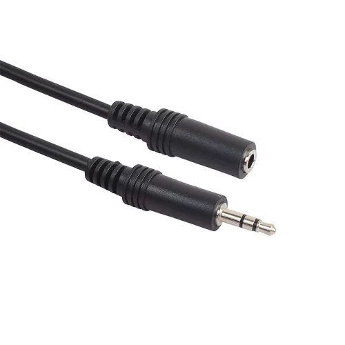 3.5mm Jack Headphone Extension Cable AUX Audio Lead Stereo Male to Female 0.5m