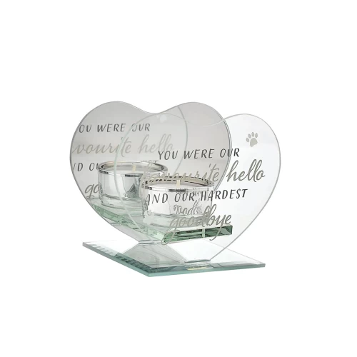 Best of Breed Glass Tea Light Holder