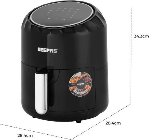 10-IN-1 RAPID 3.5L 'VORTEX' AIR FRYER + FREE RECIPE E-BOOK