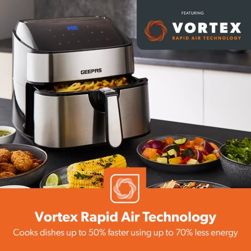 10-IN-1 LARGE RAPID AIR INSTANT VORTEX AIR FRYER 7.5L