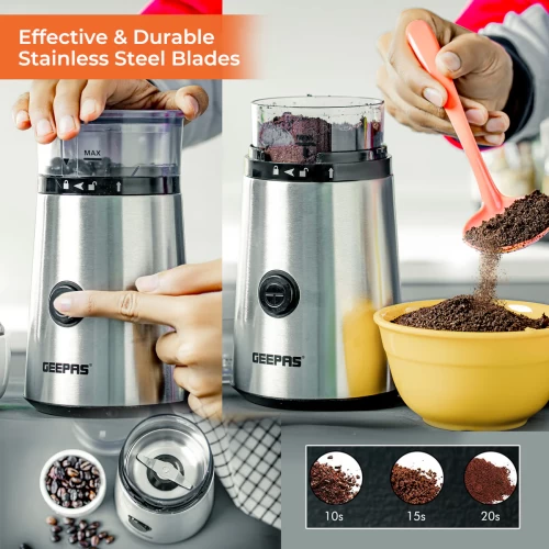 MINI ELECTRIC COFFEE & SPICE GRINDING MACHINE