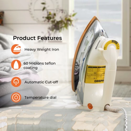 1200W HEAVYWEIGHT AUTOMATIC WEIGHT HEAVY DRY IRON