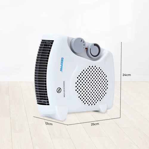 2000W PORTABLE UPRIGHT POWERFUL ELECTRIC FAN HEATER