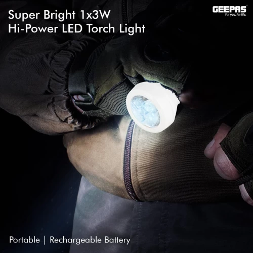 1500MAH RECHARGEABLE LED FLASHLIGHT