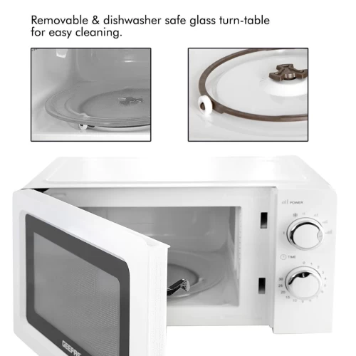 20L Manual Freestanding Microwave With Timer