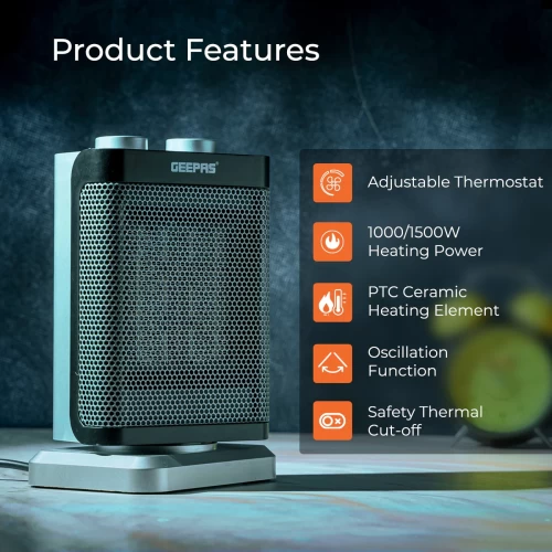 ELECTRIC PORTABLE CERAMIC PTC SPACE HEATER