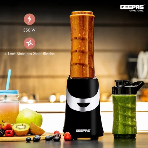 400ML TURBO SLIM BLENDER & SMOOTHIE MAKER WITH DRINKING BOTTLE