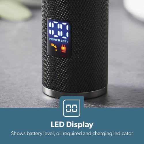 RECHARGEABLE TRIMMER AND CLIPPER WITH LED DISPLAY