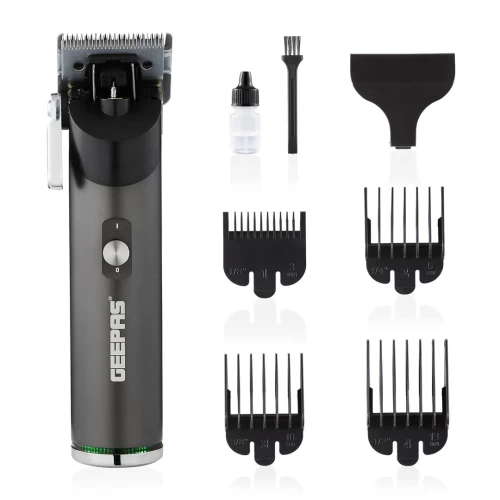 6000RPM CORDLESS ALLOY METAL HAIR CLIPPERS