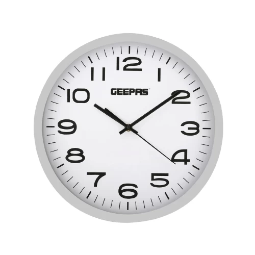 3D SIMPLE BLACK AND WHITE WALL CLOCK