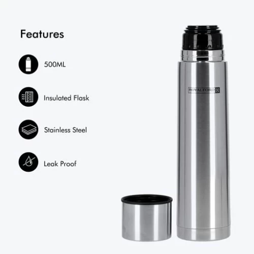 500ML VACUUM INSULATED STAINLESS STEEL FLASK BOTTLE