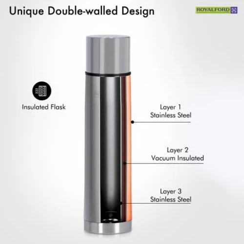 500ML VACUUM INSULATED STAINLESS STEEL FLASK BOTTLE